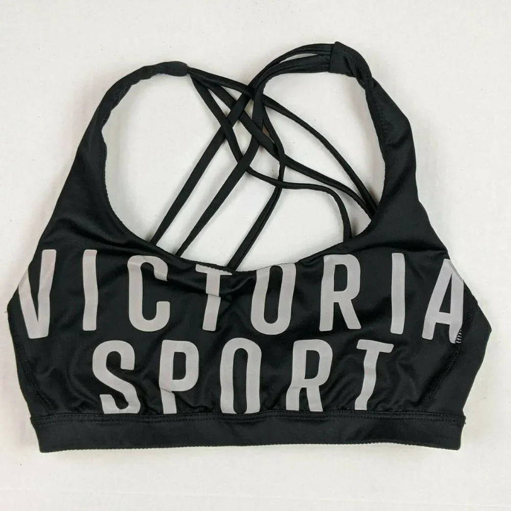 VICTORIA'S SECRET Sport VSX Strappy Back Sports Bra, size L, NWT! - Picture 12 of 15